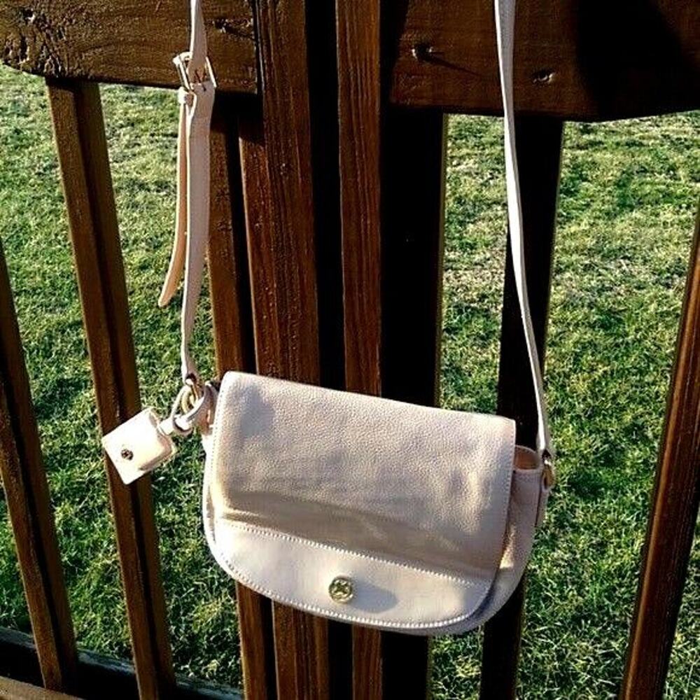 Liz Claiborne Pale Pink Long Strap Shoulder Bag/Purse